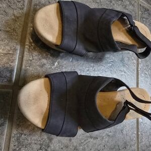 Clarks Black Women's Sandals